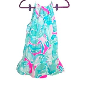 LILLY PULITZER Millie silk Tank Top - tropical sands. Size small